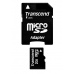 Karta TRANSCEND MicroSD 2GB + adaptér