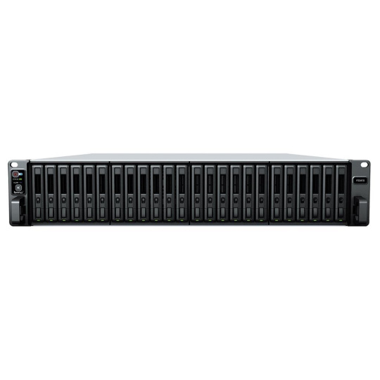 Synology FS3410 FlashStation (8C/XeonD-1541/2,1-2,7GHz/16GBRAM/24xSATA/2xUSB3.2/4x1GbE/2x10GbE/2xPCIe/RP)