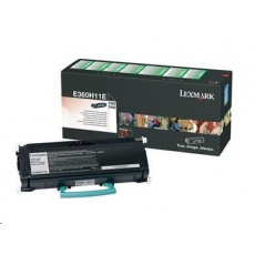 TONER LEXMARK BLACK E360, E460 Vysoká výťažnosť 9000 strán