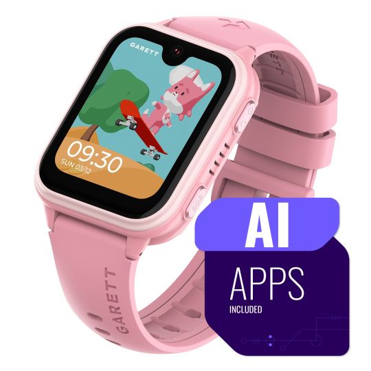 Garett Smartwatch Kids Vibe AI 4G Pink Garett Smartwatch Kids Vibe AI 4G Pink