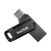 SanDisk Flash Disk 256GB Ultra Dual Drive Go, USB-C 3.2, Černá