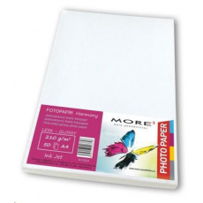 Fotopapier Harmony 210g/m2; lesklý; jednostranný lesklý fotopapier VIAC Fotopapier Harmony 210g/m2; lesklý;50 listov str.,I