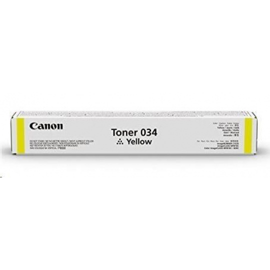 Canon TONER 034 YELLOW 7 300 strán*