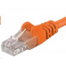 PREMIUMCORD Patch kábel UTP RJ45-RJ45 CAT5e 10m oranžový